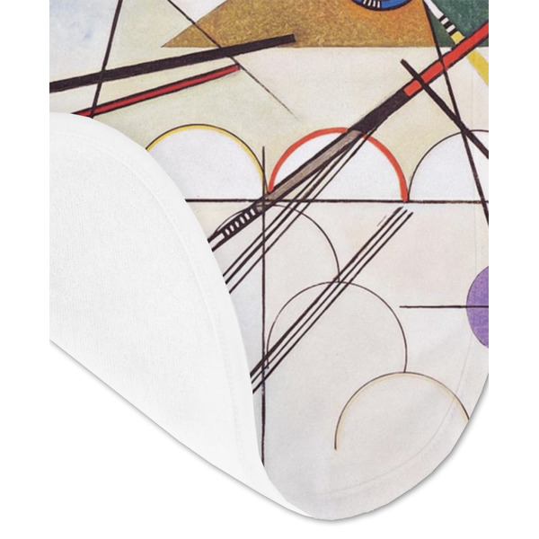 Kandinsky Composition 8 Baby Bib - AFT detail