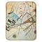 Kandinsky Composition 8 Baby Sherpa Blanket - Flat