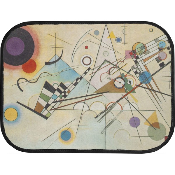 Kandinsky Composition 8 Back Seat Car Mat