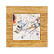Kandinsky Composition 8 Bamboo Trivet with 6" Tile - FRONT