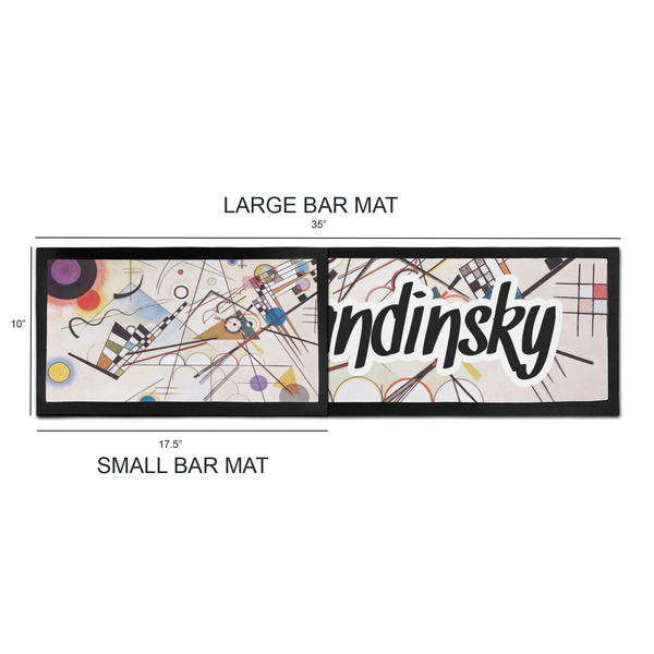 Kandinsky Composition 8 Bar Mats - Sizing Chart