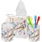 Kandinsky Composition 8 Bathroom Accessories Set (Personalized)