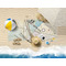 Kandinsky Composition 8 Beach Towel Lifestyle