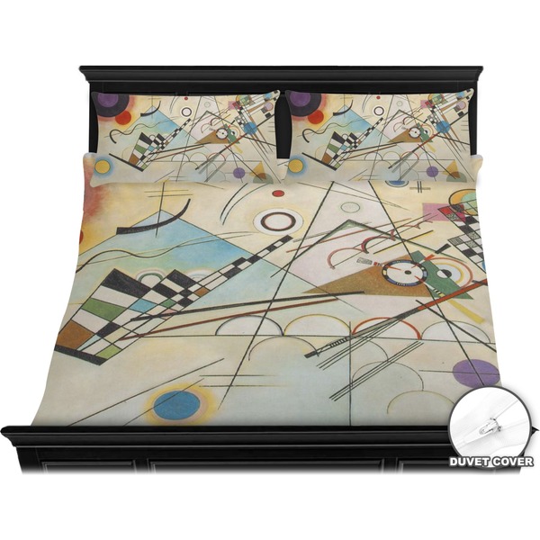 Kandinsky Composition 8 Bedding Set (King) - Duvet