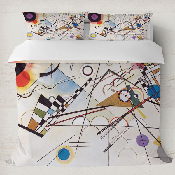 Custom Kandinsky Composition 8 Duvet Cover Set - King