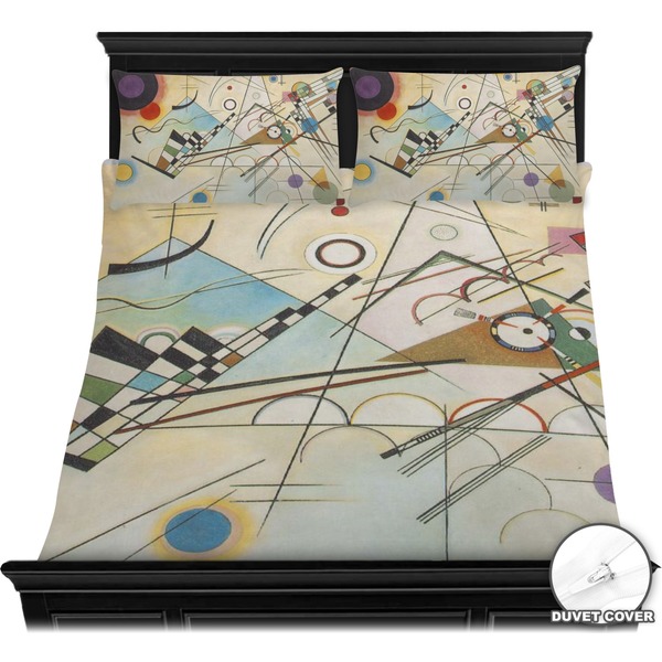Kandinsky Composition 8 Bedding Set (Queen) - Duvet