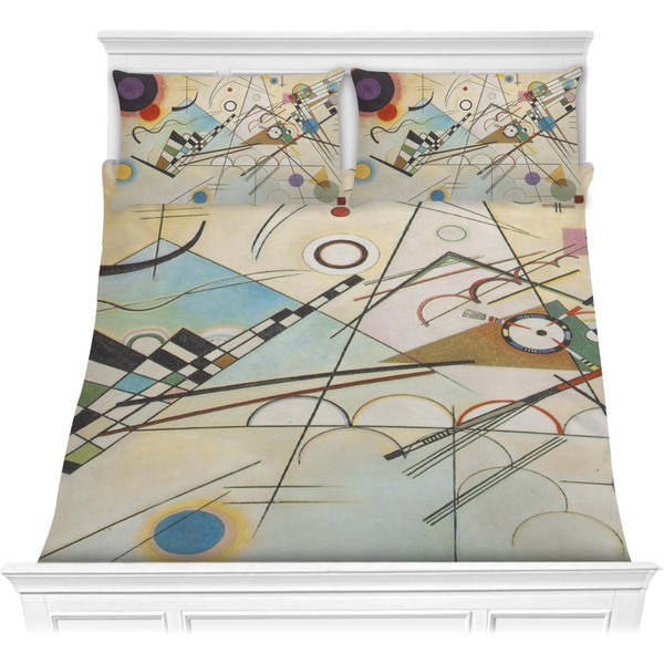 Custom Kandinsky Composition 8 Comforter Set - Full / Queen