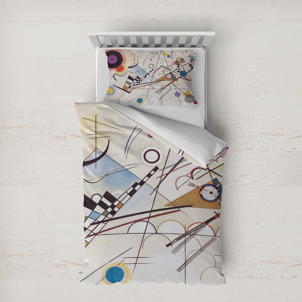 Custom Kandinsky Composition 8 Duvet Cover Set - Twin XL