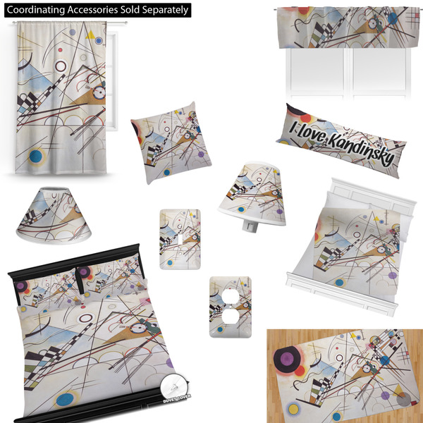 Kandinsky Composition 8 Bedroom Decor & Accessories2