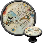 Kandinsky Composition 8 Cabinet Knob (Black)