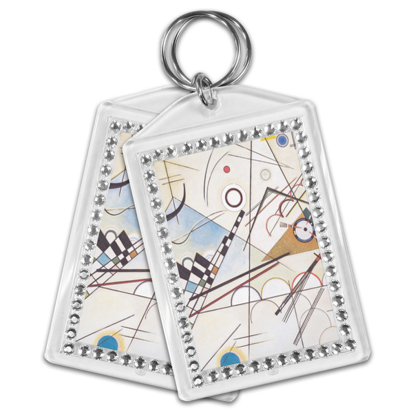 Kandinsky Composition 8 Bling Keychain - MAIN