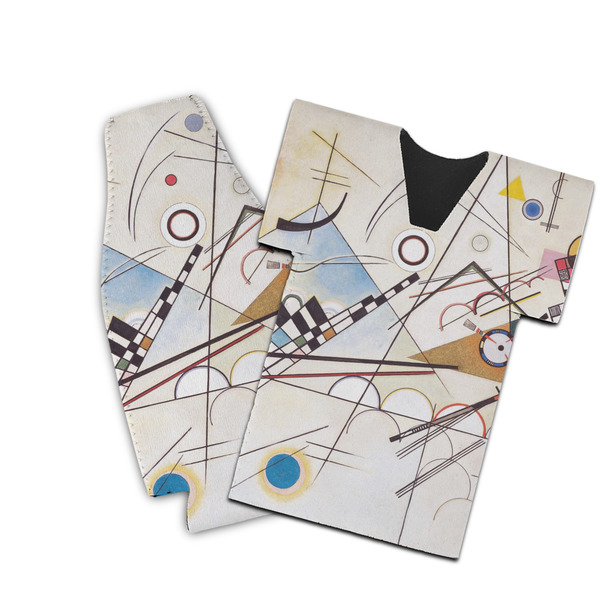 Custom Kandinsky Composition 8 Bottle Cooler