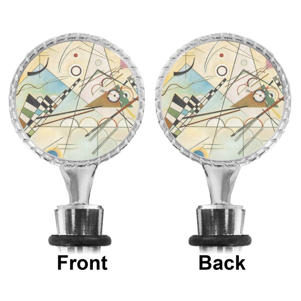 Kandinsky Composition 8 Bottle Stopper - Front and Back