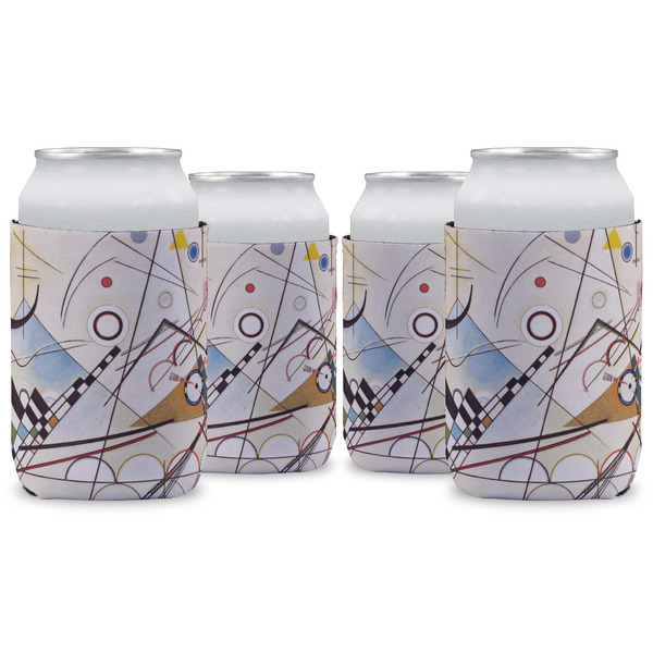 Custom Kandinsky Composition 8 Can Cooler (12 oz) - Set of 4