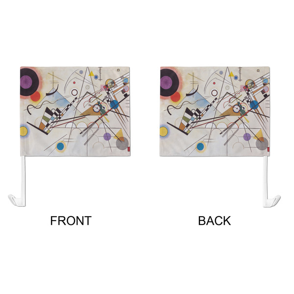 Kandinsky Composition 8 Car Flag - Large - APPROVAL