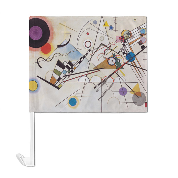 Kandinsky Composition 8 Car Flag - Large - FRONT