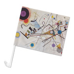 Kandinsky Composition 8 Car Flag - Large