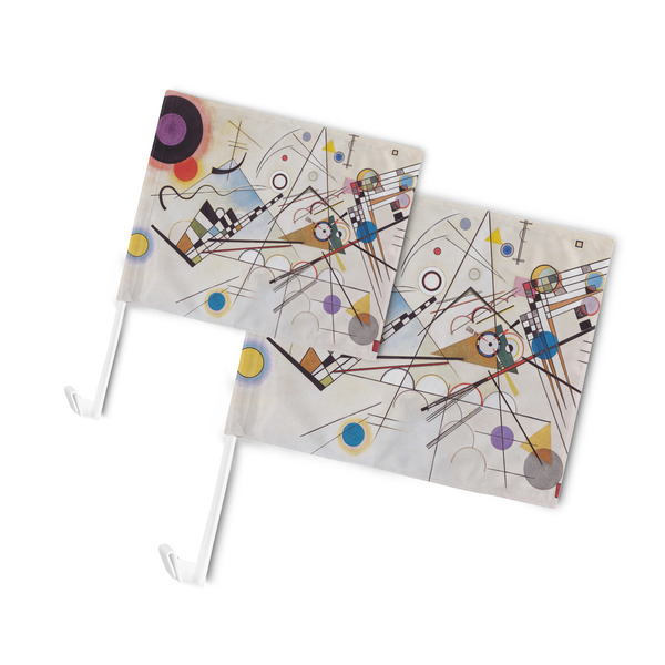 Kandinsky Composition 8 Car Flags - PARENT MAIN (both sizes)