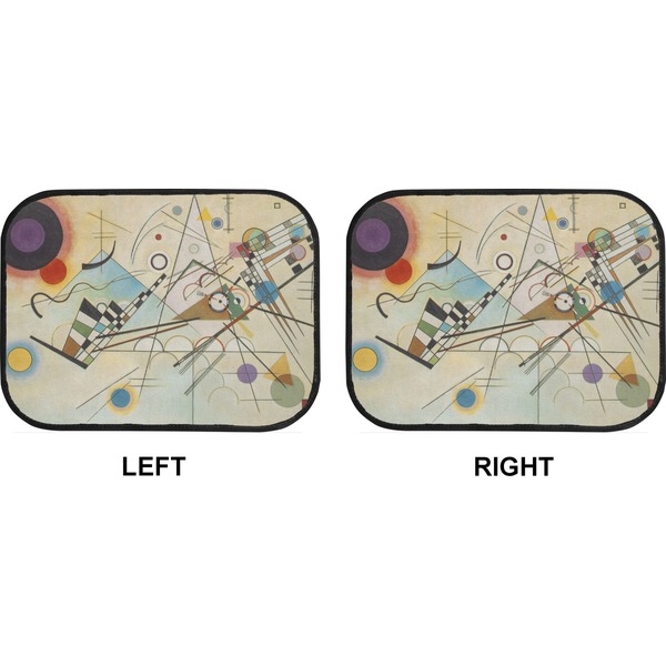 Kandinsky Composition 8 Car Floor Mats (Back Seat) (Approval)