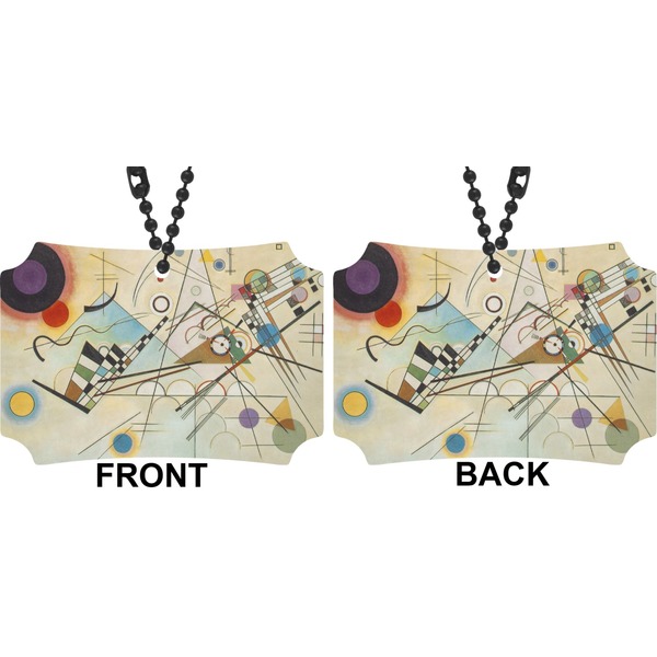 Kandinsky Composition 8 Car Ornament - Berlin (Approval)