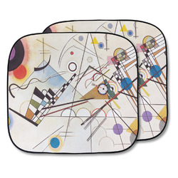 Kandinsky Composition 8 Car Sun Shade - Two Piece