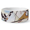 Kandinsky Composition 8 Ceramic Dog Bowl - Medium - Front
