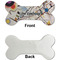 Kandinsky Composition 8 Ceramic Flat Ornament - Bone Front & Back Single Print (APPROVAL)