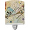 Kandinsky Composition 8 Ceramic Night Light (Personalized)