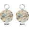Kandinsky Composition 8 Circle Keychain (Front + Back)