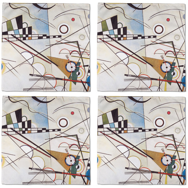 Kandinsky Composition 8 Cloth Napkins - Personalized Dinner (APPROVAL) Set of 4