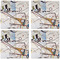 Kandinsky Composition 8 Cloth Napkins - Personalized Dinner (APPROVAL) Set of 4
