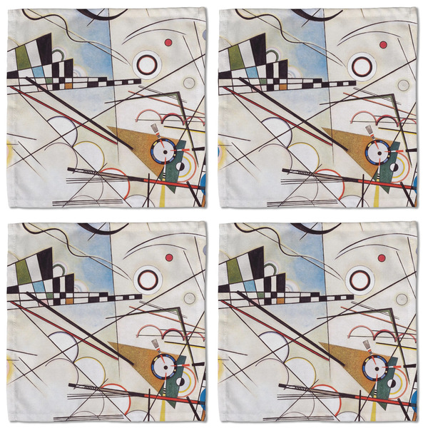 Kandinsky Composition 8 Cloth Napkins - Personalized Lunch (APPROVAL) Set of 4