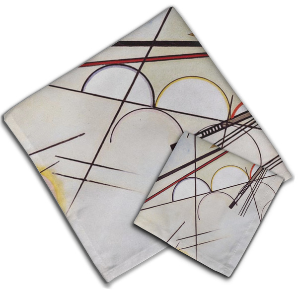 Kandinsky Composition 8 Cloth Napkins - Personalized Lunch & Dinner (PARENT MAIN)