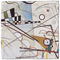 Kandinsky Composition 8 Cloth Napkins - Personalized Lunch (Single Full Open)