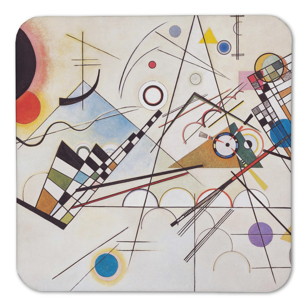 Kandinsky Composition 8 Coaster Set - FRONT (one)