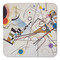 Kandinsky Composition 8 Coaster Set - FRONT (one)
