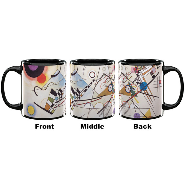 Kandinsky Composition 8 Coffee Mug - 11 oz - Black APPROVAL