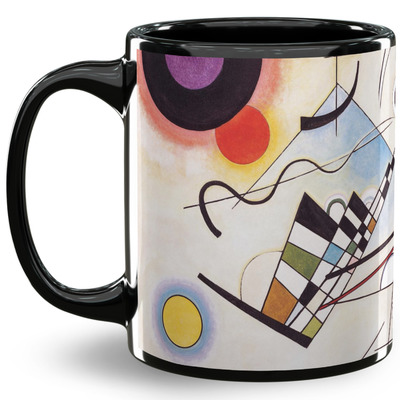 Kandinsky Composition 8 11 Oz Coffee Mug - Black