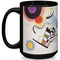 Kandinsky Composition 8 Coffee Mug - 15 oz - Black Full