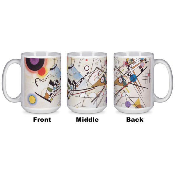 Kandinsky Composition 8 Coffee Mug - 15 oz - White APPROVAL