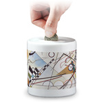 Kandinsky Composition 8 Coin Bank