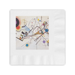 Kandinsky Composition 8 Coined Cocktail Napkins