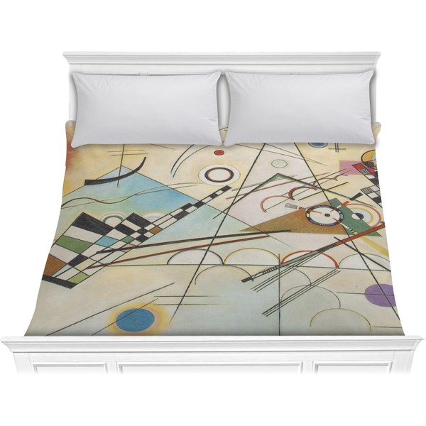 Custom Kandinsky Composition 8 Comforter - King