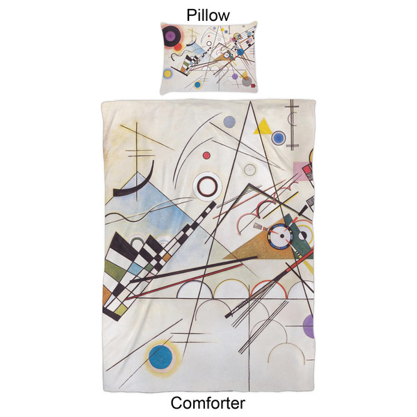 Kandinsky Composition 8 Comforter Set - Twin XL - Approval