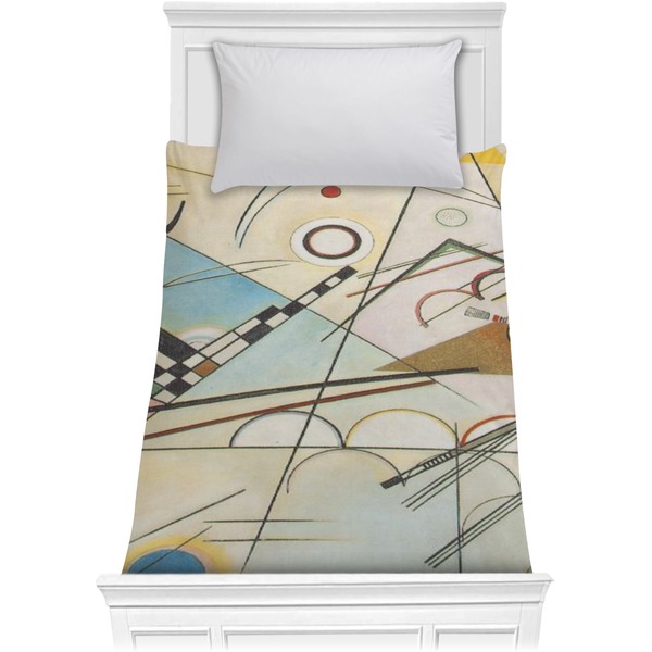 Custom Kandinsky Composition 8 Comforter - Twin XL