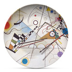 Kandinsky Composition 8 Microwave Safe Plastic Plate - Composite Polymer