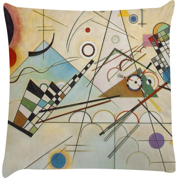 Custom Kandinsky Composition 8 Decorative Pillow Case