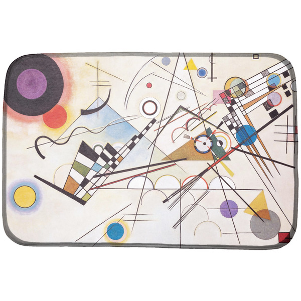 Custom Kandinsky Composition 8 Dish Drying Mat
