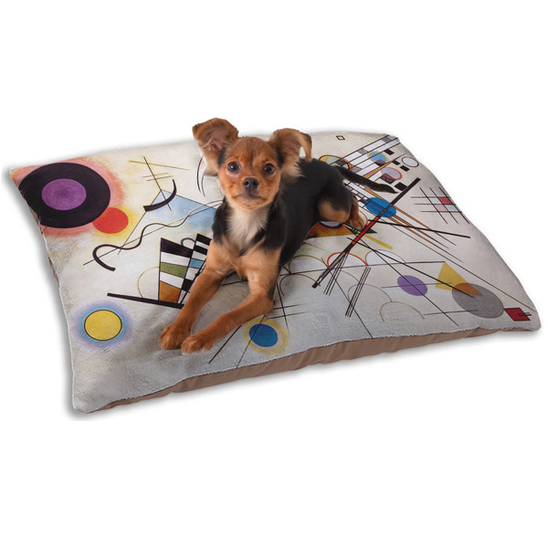 Custom Kandinsky Composition 8 Dog Bed - Small