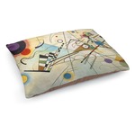 Kandinsky Composition 8 Dog Bed - Medium